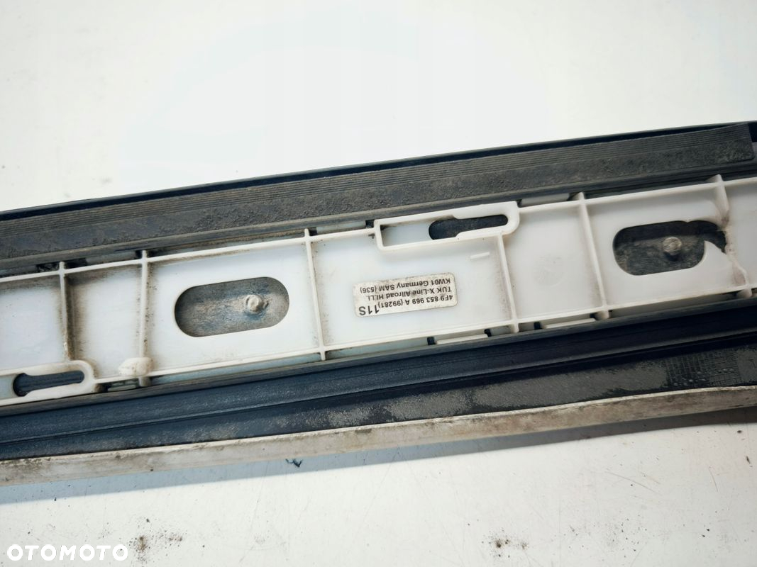 LISTWA DRZWI LEWY TYŁ AUDI A6 C6 ALLROAD 4F9853969A - 6