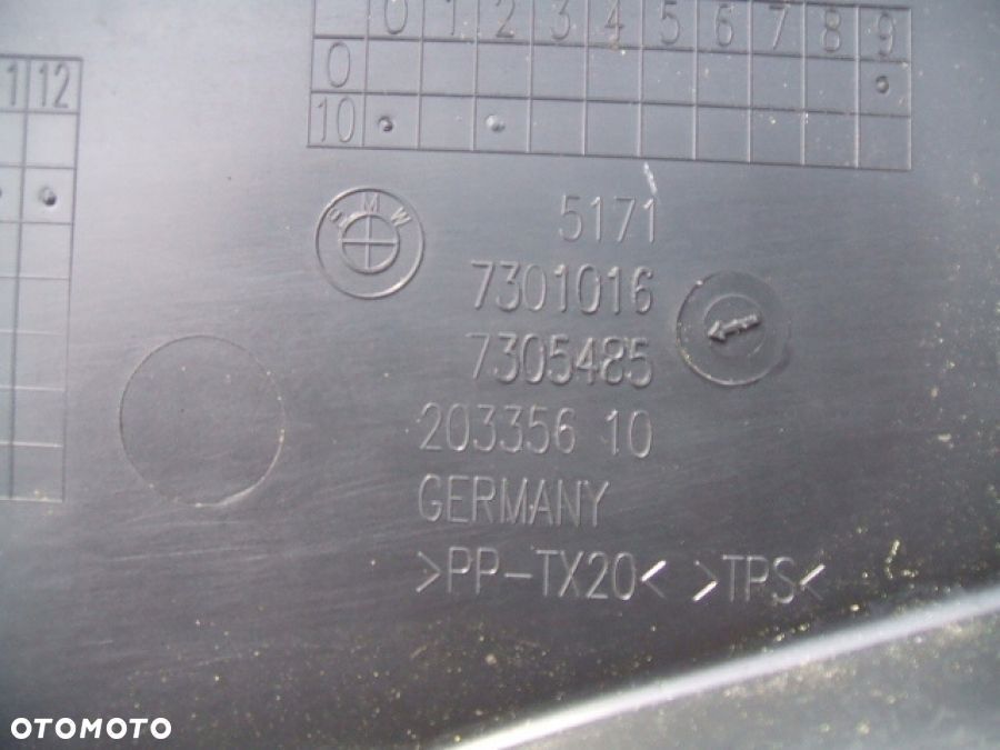 BMW F45 F46 PODSZYBIE PLASTIKOWE GÓRNE 7305497 7301016 7305485 - 6