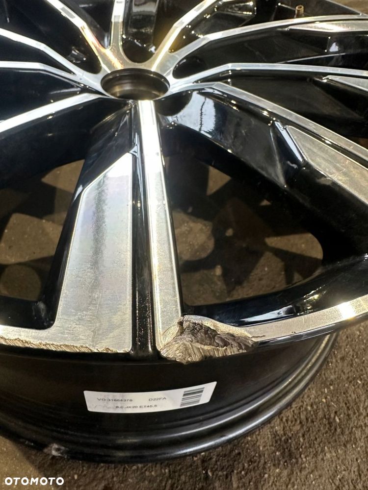 VOLVO 1SZT FELGA ALU 8J X 20 ET45,5 5X108 31664378 - 2