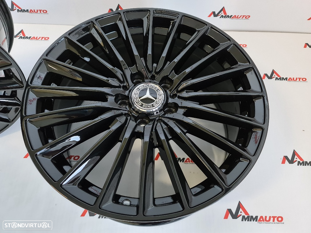 Jantes Mercedes C W206 AMG Preto Brilho 17 - 4