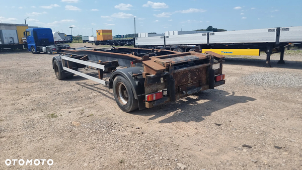 Meiller 9.500zł netto PRZYCZEPA DO ZABUDOWY 6.95M GRUBA RAMA HAKOWIEC  MOŻLIWOŚĆ TRANSPORTU