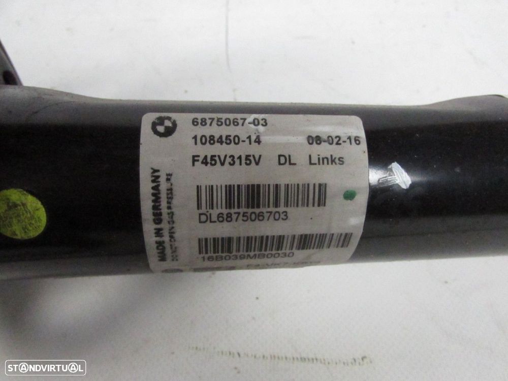 Amortecedor Elétrico "VDC" Esquerdo/Frente Seminovo/ Original BMW 2 Active Toure... - 3