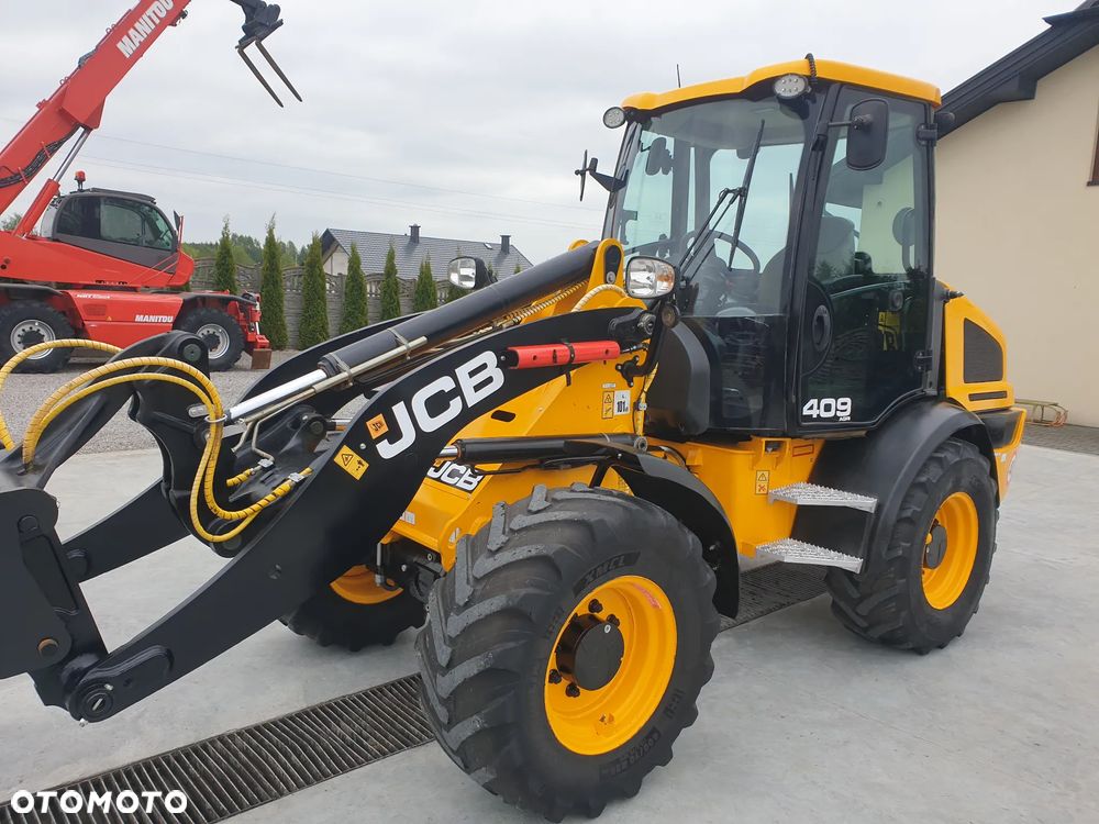 JCB 409 AGRI 40KM/H WIDŁY/ŁYŻKA SPROWADZONA SUPER STAN - 3