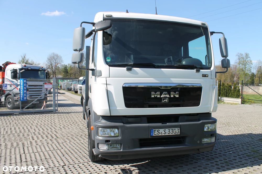 MAN TGM 18.290 paka 6,6m dzwig atlas 120,2E pilot - 5