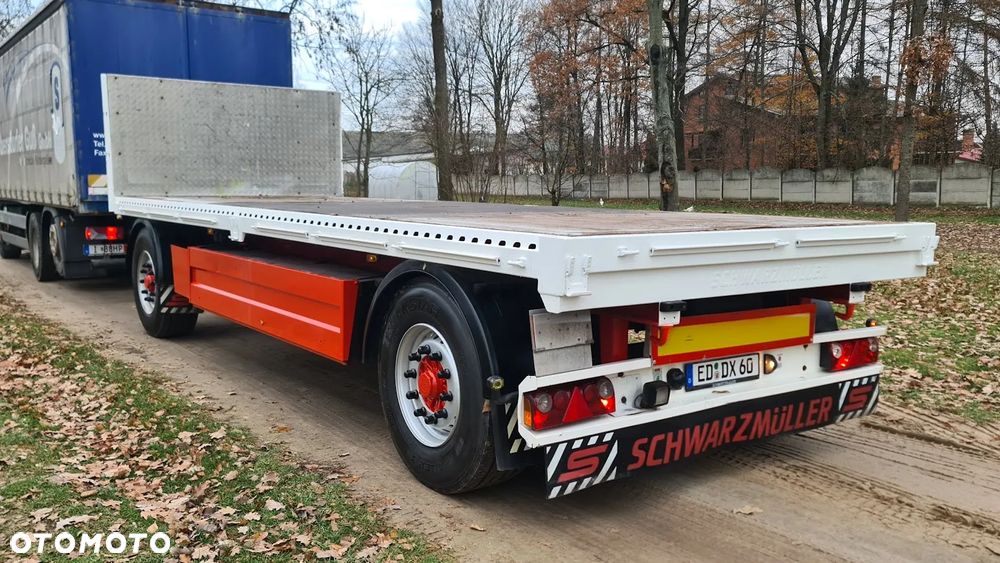 Schwarzmuller PLATFORMA dł. 7.8 m GRUBA RAMA - 1