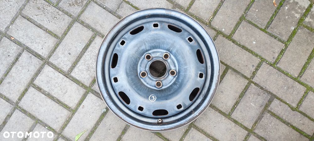 FELGI STALOWE 5x100 6Jx14 CALI ET43 VW SEAT SKODA KOMPLET 4 SZTUKI - 4
