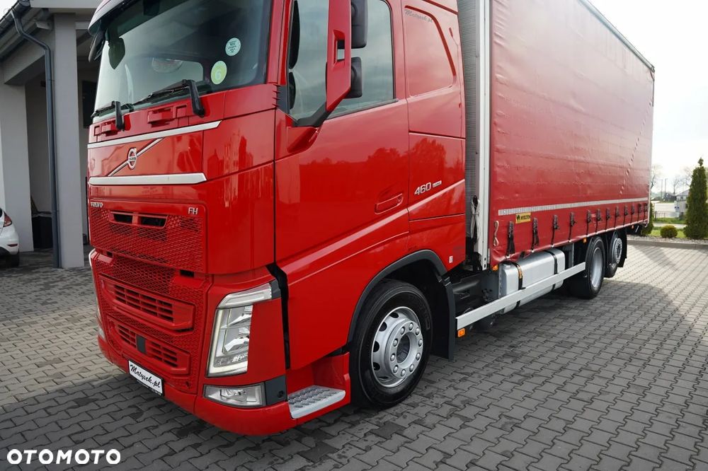 Volvo FH 460 / Firanka 7,4m  / I-SAVE / KLIMA POSTOJOWA / OŚ PODNOSZONA I SKRĘTNA / 2021 ROK / - 9