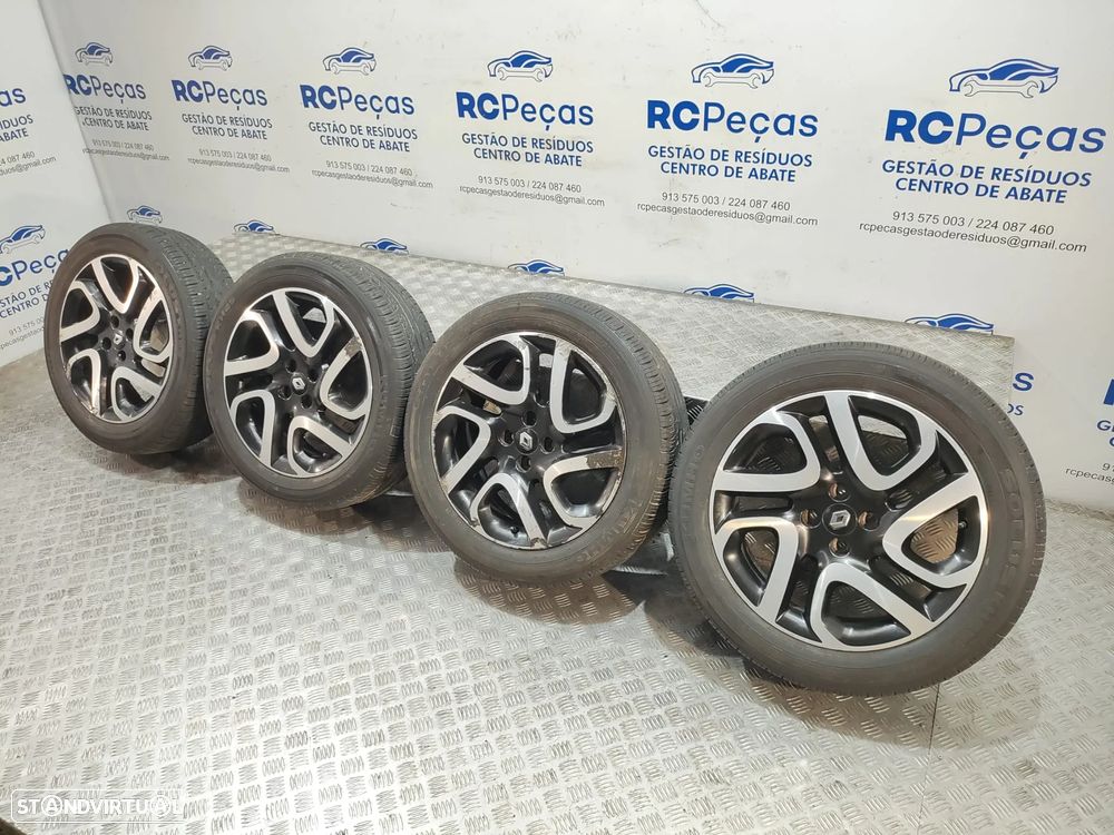 Conjunto de jantes 17 Renault Captur Mk1 6,5J ET40 4x100 Original - 11