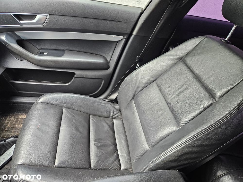 Audi A6 C6 fotel przód przedni prawy lewy tył kanapa skóra - 4