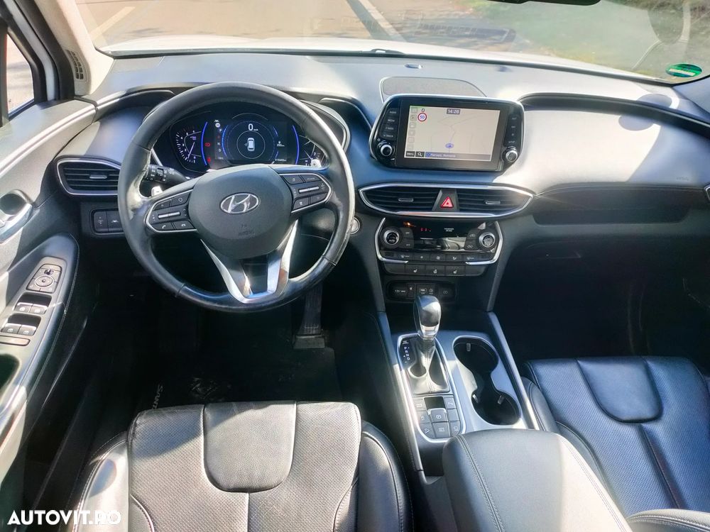 Hyundai Santa Fe blue 2.2 CRDI 4WD Automatik Style - 11