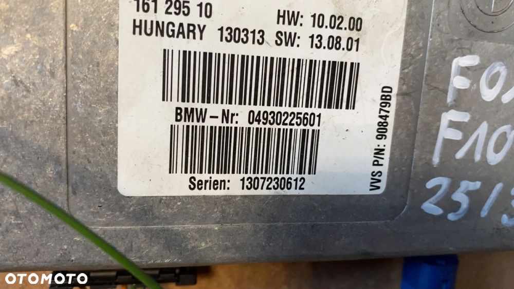 BMW F01 F07 F10 F20 F25 F30 MODUŁ STEROWNIK KAMERY 9302256 - 4