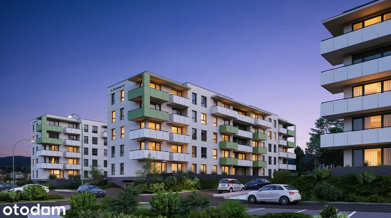 3-pokojowe mieszkanie 57m2 + balkon Bez Prowizji