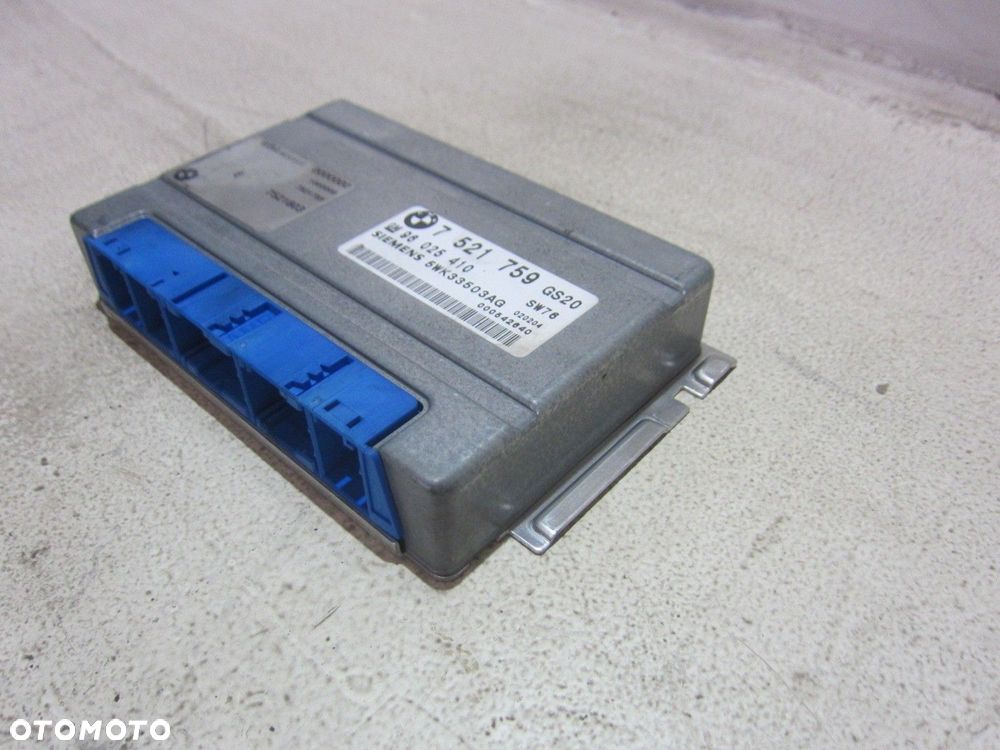 BMW Z3 E36 M54B30 EGS KOMPUTER MODUŁ STEROWNIK SKRZYNI BIEGÓW 24607521759 - 2
