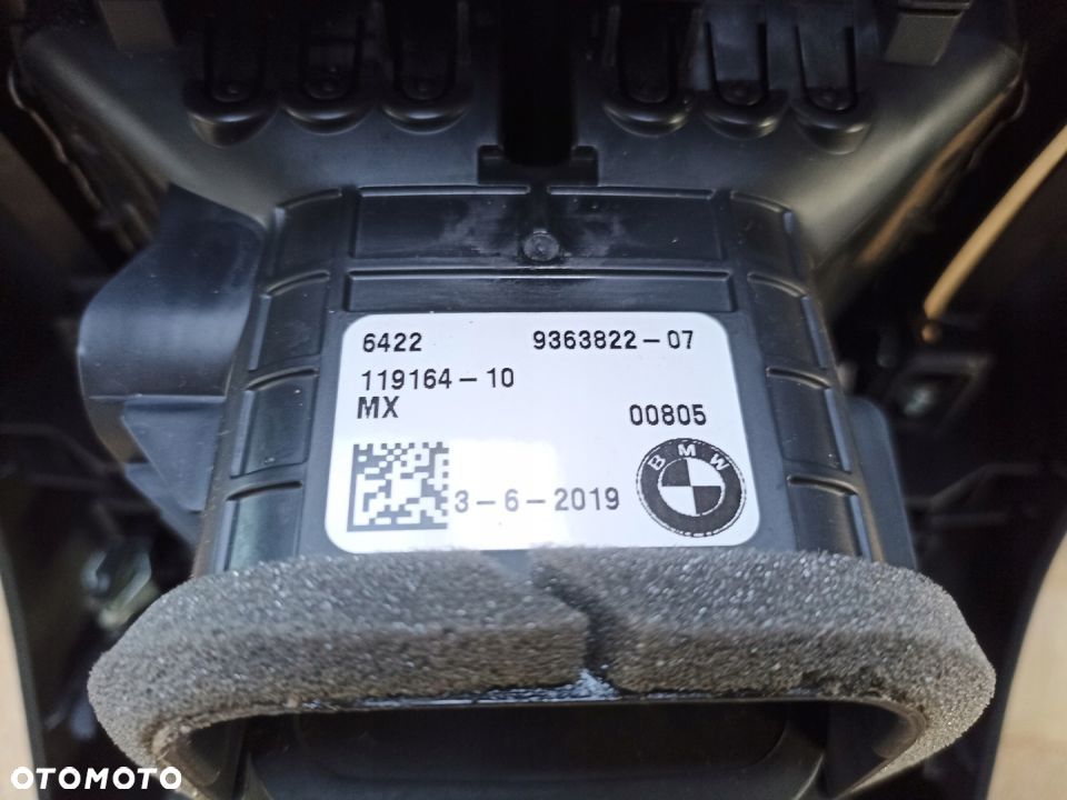 BMW G01 PANEL KLIMY KRATKA TUNEL TYLNY 9493014 - 5