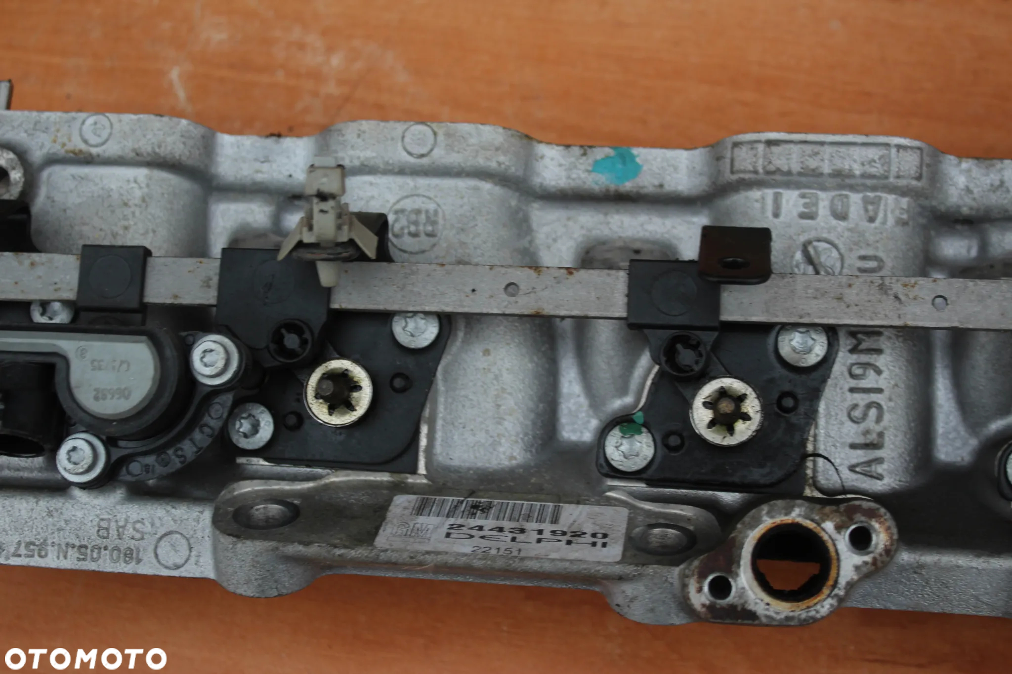 KOLEKTOR SSĄCY Z KLAPKAMI KLAPKI OPEL ASTRA H ZAFIRA B MERIVA A 1.6 16V Z16XEP 24431920 - 10