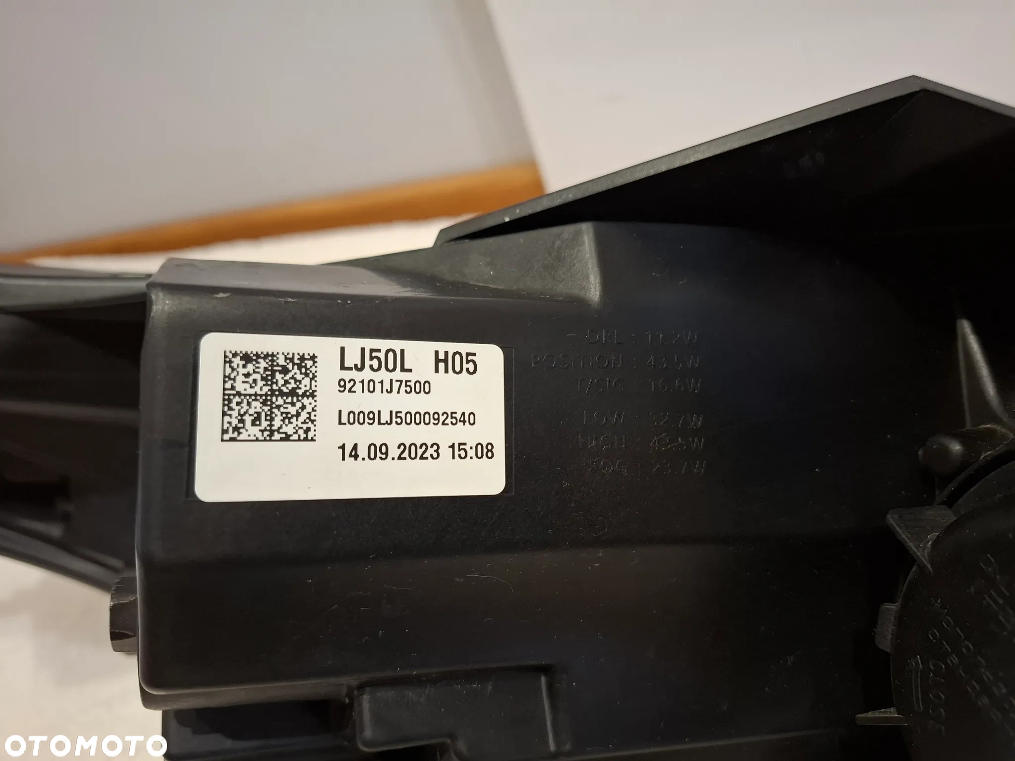 Lampa przednia lewa KIA PROCEED GT 2023 - 5