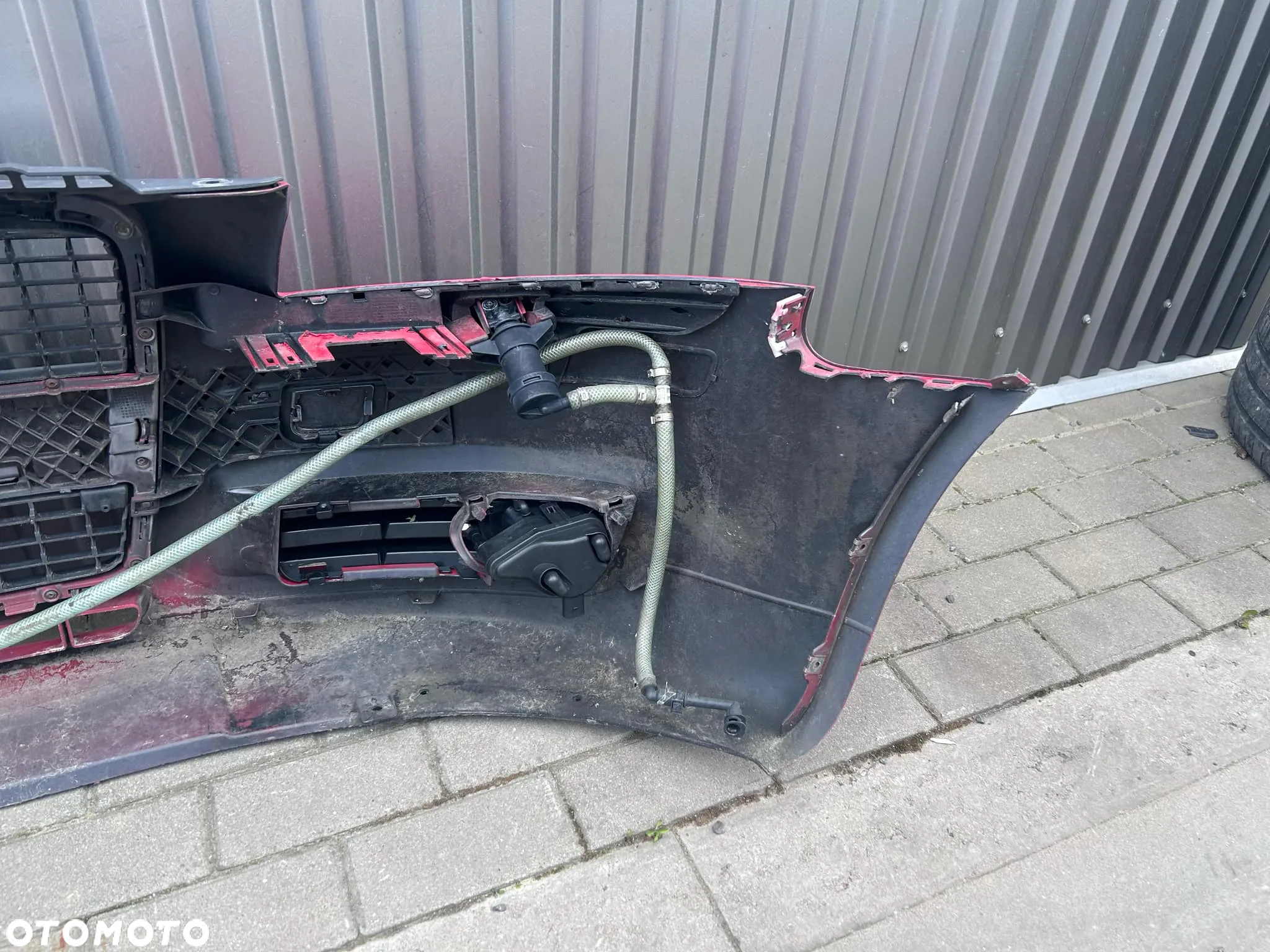 Audi A3 8P Duży grill zderzak przód przedni spryski LY3J kompletny 2005-08 - 10