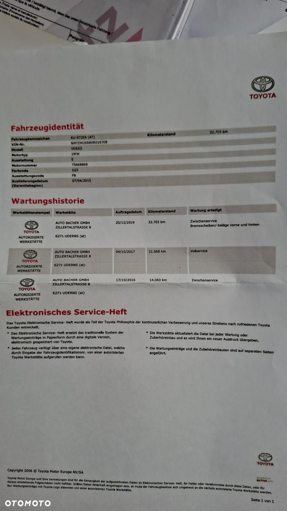 Toyota Verso 1.6 D-4D Premium EU6 - 31