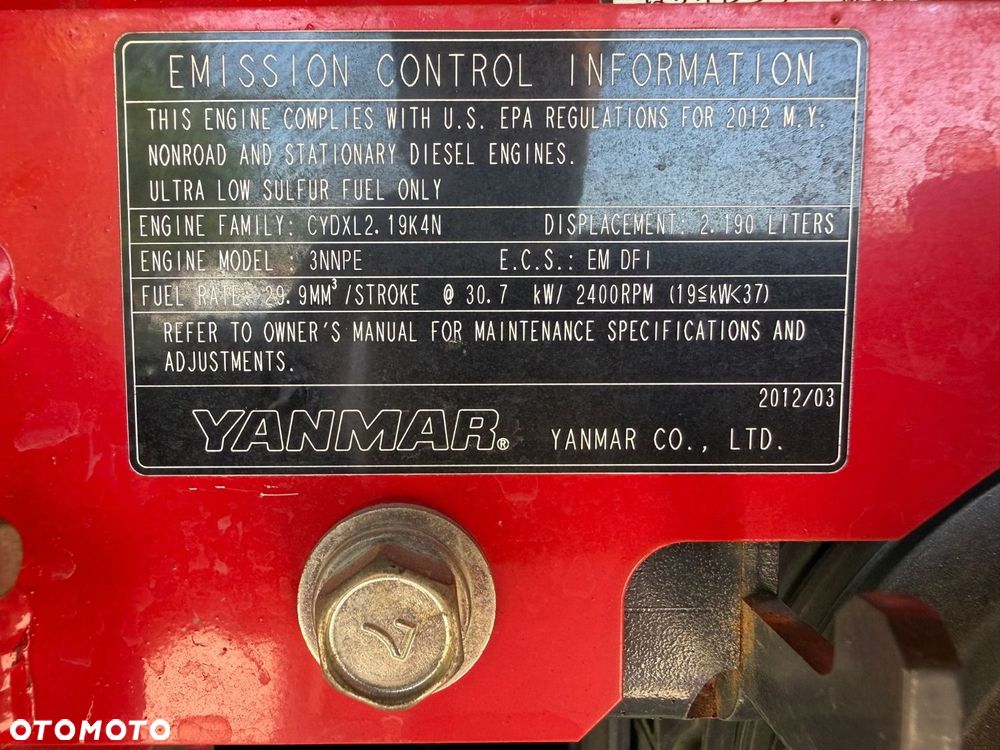 Yanmar B6-6A - 30
