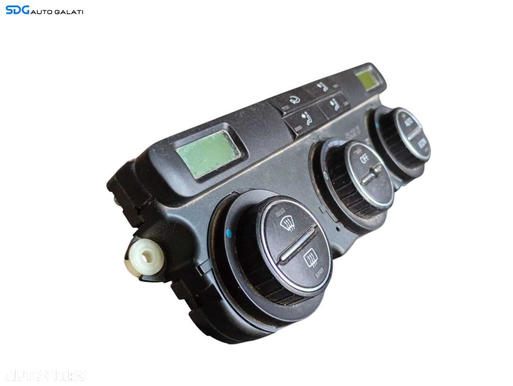 Panou Modul Unitate Comanda AC Aer Conditionat Clima Climatronic Dublu Dual Zone Volkswagen Passat B6 2005 - 2010 [LC0618] - 4