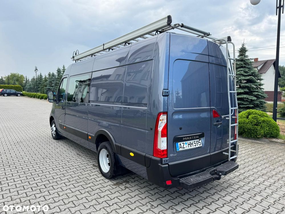 Renault MASTER L4H2 Klima Elektryka Na Bliźniaku Brygadówka Dubel Kabina 7os Hak Serwis - 7