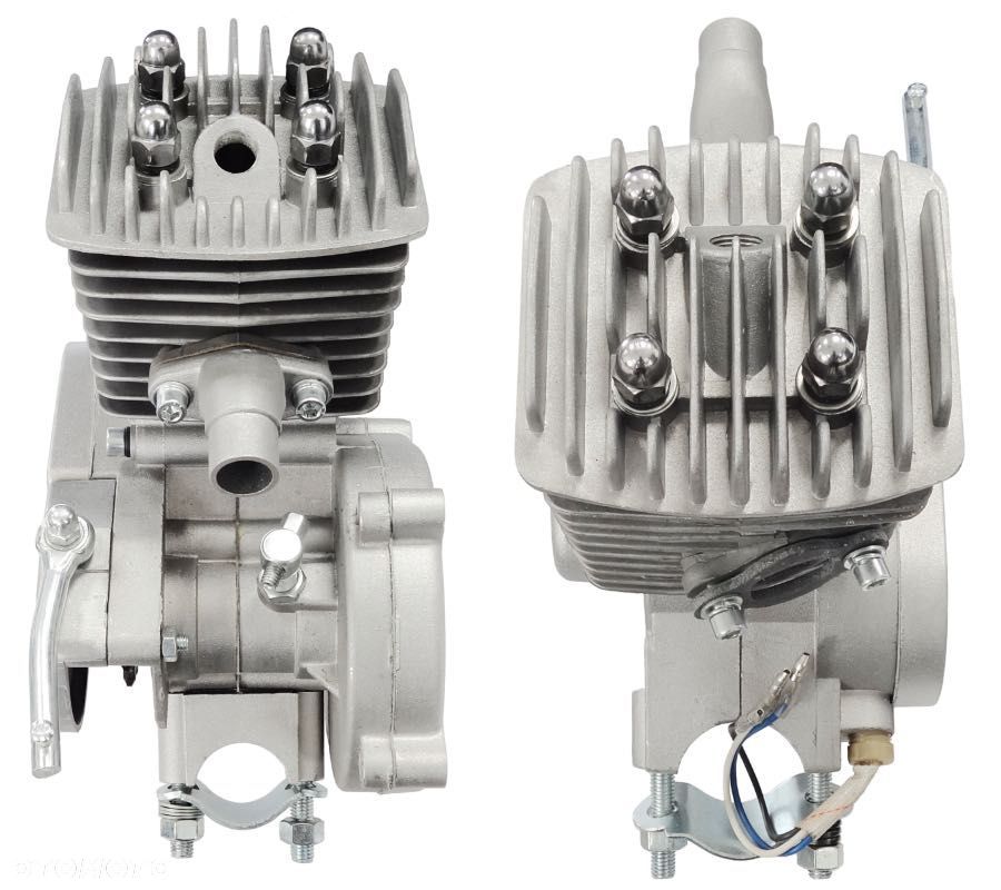 NOWY Cały Komplet ZESTAW Silnik 2T Rowerowy do Roweru MORETTI 80cc - 4