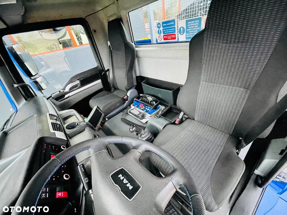 MAN TGM TGS TGL 18.250 // 4x2  // org. Przebieg 143tys. Km // HDS dzwig żuraw kran Krane // Stan idealny - 25