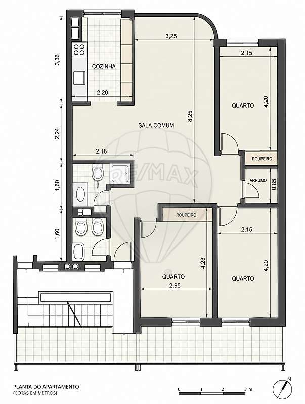 Apartamento T3 para venda - Grande imagem: 2/20