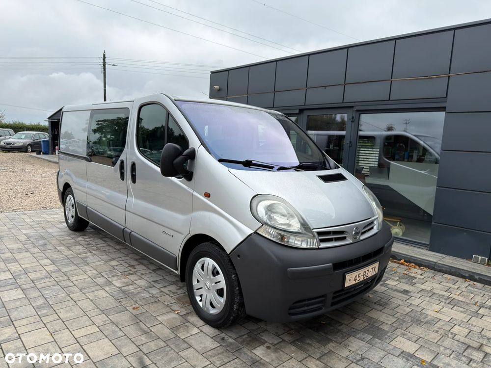 Renault Trafic 2.5 Diesel Brygadówka L2H1 Long Długi 5 Osobowy Klimatyzacja Gwarancja Kredyt - 14