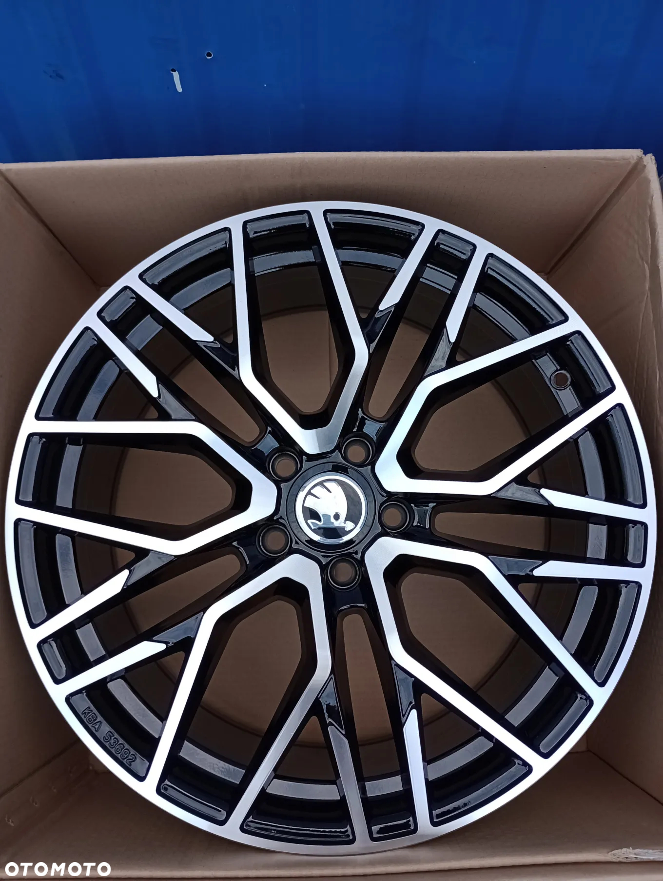 FELGI ALUMINIOWE 5x112 R19 ET45 8,5J 66,6 SKODA ELROQ ENYAQ IV KAROQ KODIAQ OCTAVIA SUPERB YETI - 6