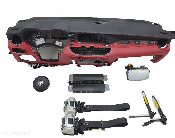 komplet poduszki deska pas pasy alfa romeo stelvio - 1