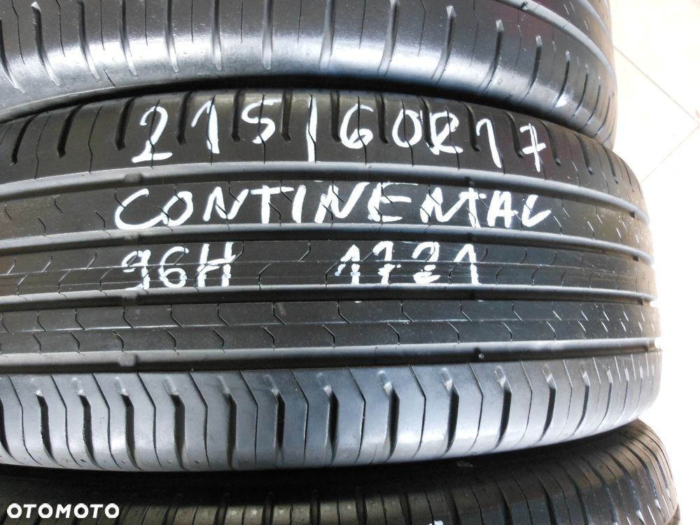 Opony 215/60r17 continental conti eco contact 5 6,2mm lato komplet - 4