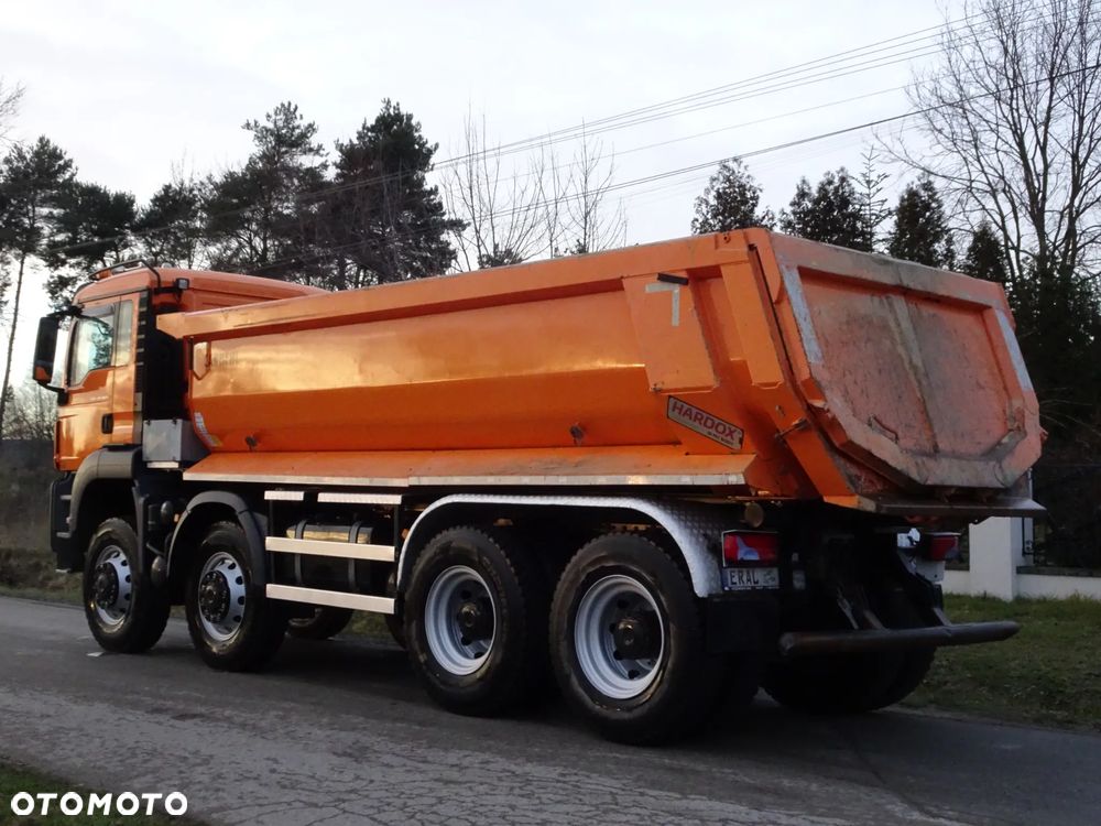 MAN TGS 41.460 Mulda Kipper Carnehl  8x8 idealny stan DMC 41T - 4