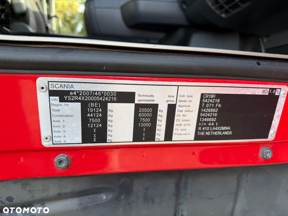 Scania R 410/Euro 6/bez egr/ADR/serwis scania/ - 30