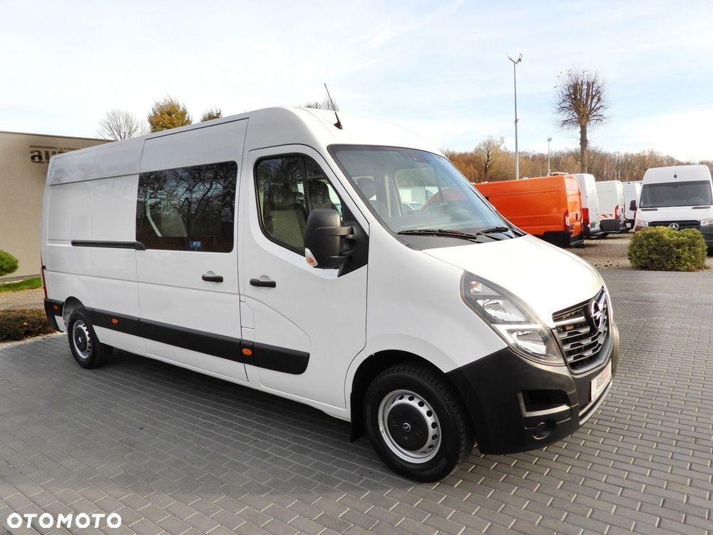 Opel MOVANO FURGON BRYGADÓWKA 7 MIEJSC LEDY  135KM - 5