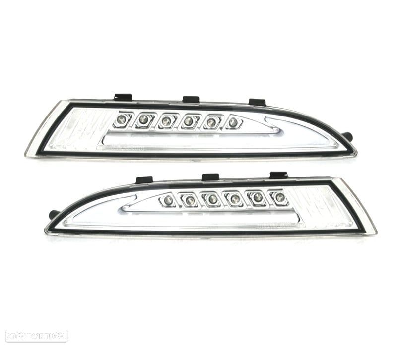 CONJUNTO DE MÓDULOS PARA VOLKSWAGEN VW SCIROCCO III 08-14 FRONTAIS TUBE LIGHT LED + PISCAS - 2