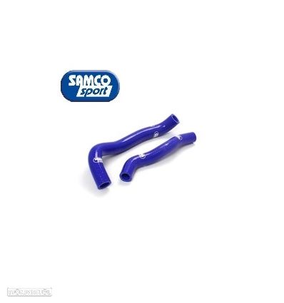 kit tubos radiador samco  suzuki lt-z 400 quadsport azul - 1