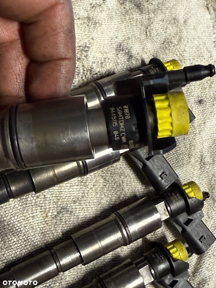 Wtryskiwacze Komplet Wydruk !  Bosch Bmw e60 e65 e70 e90 NA SZTUKI 0445115048 7792721 - 3