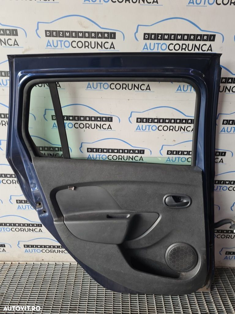 Usa Stanga Spate Dacia Logan II 2013 - 2016 SUV 2 Usi ALBASTRU BLUE COSMOS (1032) - 5