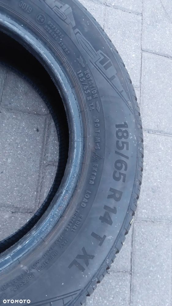 Komplet opon wielosezonowych Continental AllSeasonContact 185/65 R14 90T XL  M+S - 9