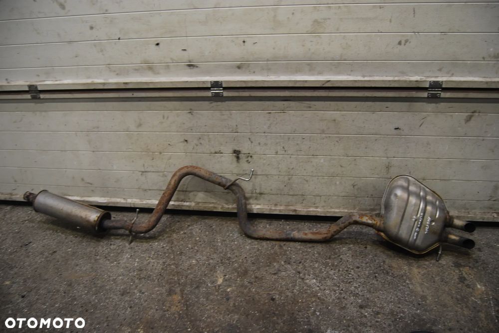 TŁUMIK WYDECH KOŃCOWY + ŚRODKOWY SKODA OCTAVIA II KOMBI 1.9 TDI 1K0120L - 1