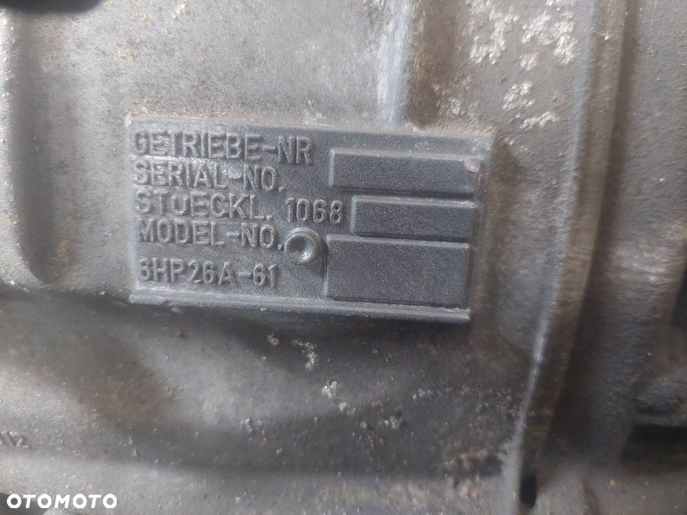 SKRZYNIA BIEGÓW AUTOMATYCZNA AUTOMAT AUDI A8 D3 4.2 V8 6HP GNU 02-06r - 8