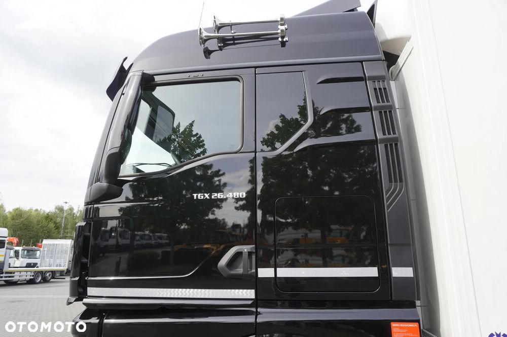 MAN TGX 26.480 6x2 / 70 tys. km!!! / Chłodnia KRONE 18 EPAL / Carrier Supra 1150 MT_261714 - 16