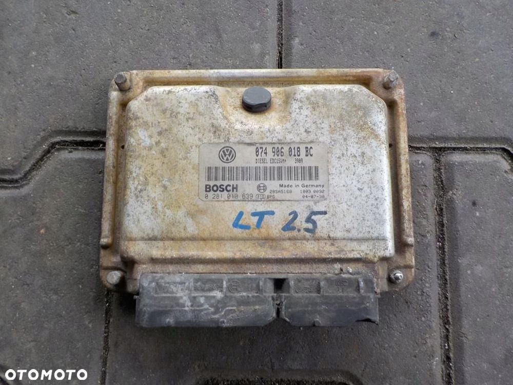 VW T4 2.5 TDI KOMPUTER STEROWNIK 074906018BC - 1