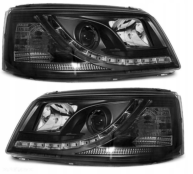 Reflektor Lampy kpl Day line light LED Dzienne Tuning VW Transporter T5 7h - 1