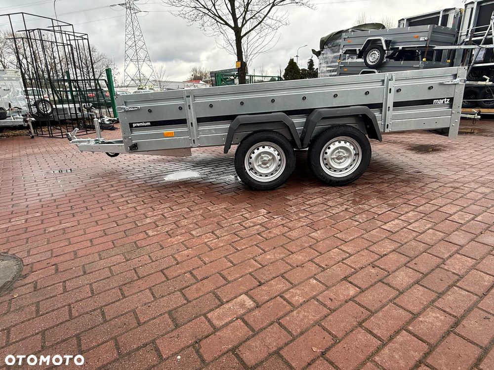 Martz Przyczepa Martz Premium 300/2 2 oś 300x150x40cm dwuosiowa DMC 750kg dostawa - 11