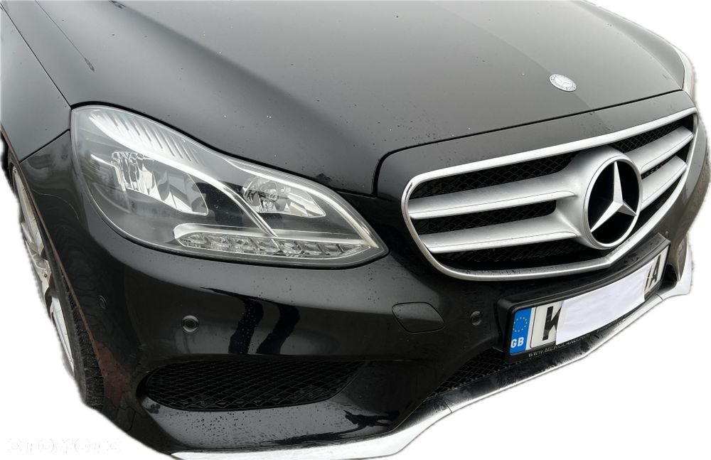 Przód kompletny zderzak AMG maska błotniki chłodnice pas przedni lampy LED OE Mercedes W212 Lift C197 - 3