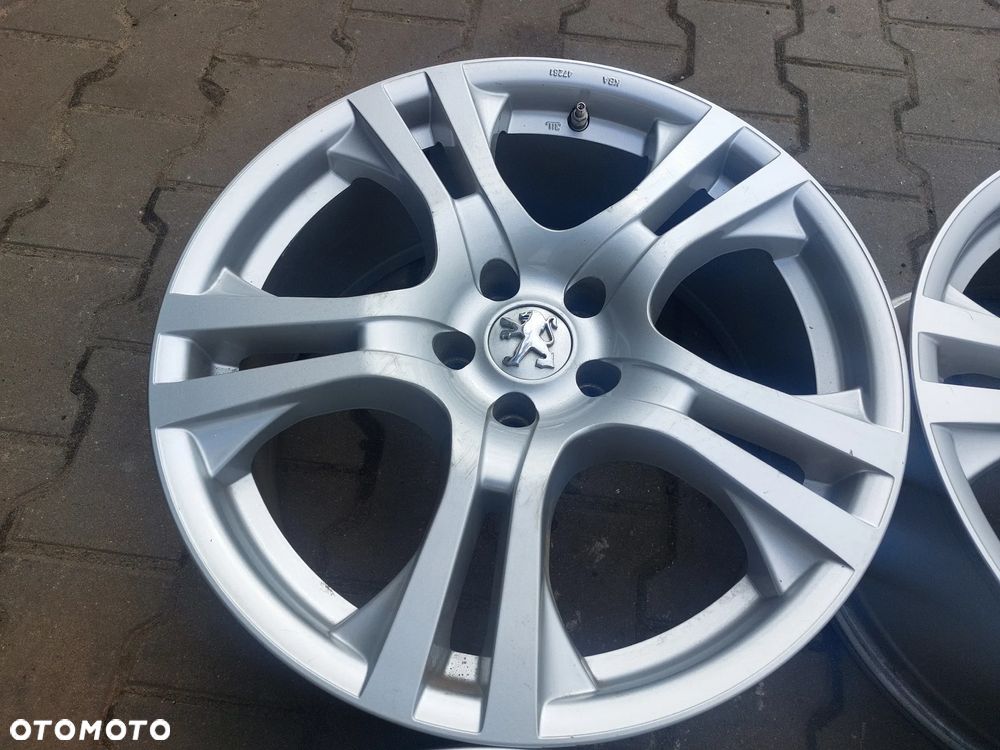 PEUGEOT 407 508 308 5008 3008 FELGI ALUMINIOWE R18 8J ET27 5X108 KBA 47281 PROSTE! - 5