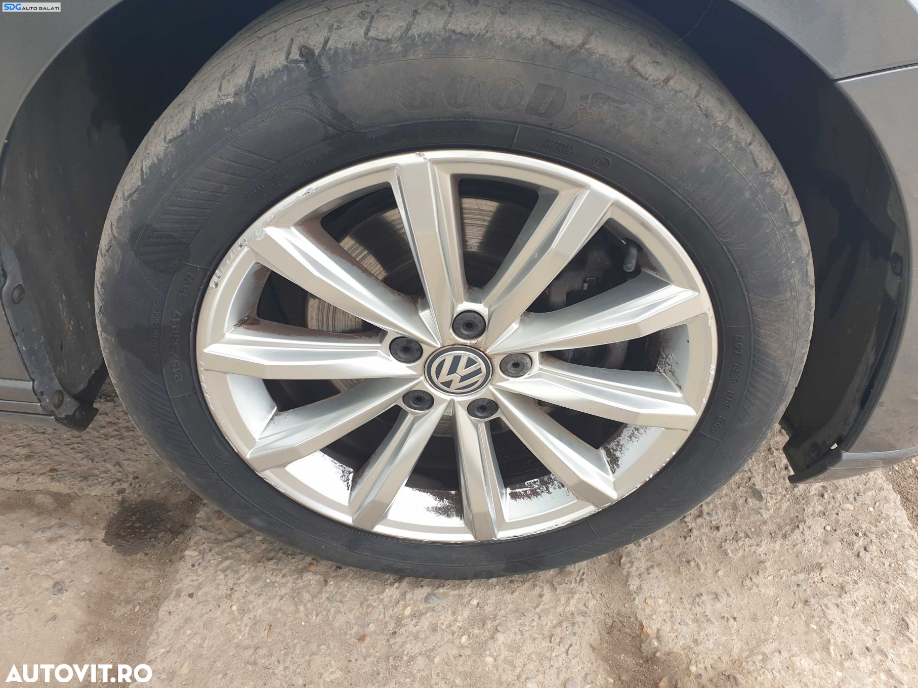 Set 4 Jante Roti Aliaj 215 55 17 R17 5x112 Skoda Superb 2 2008 - 2015 [K4700] - 5