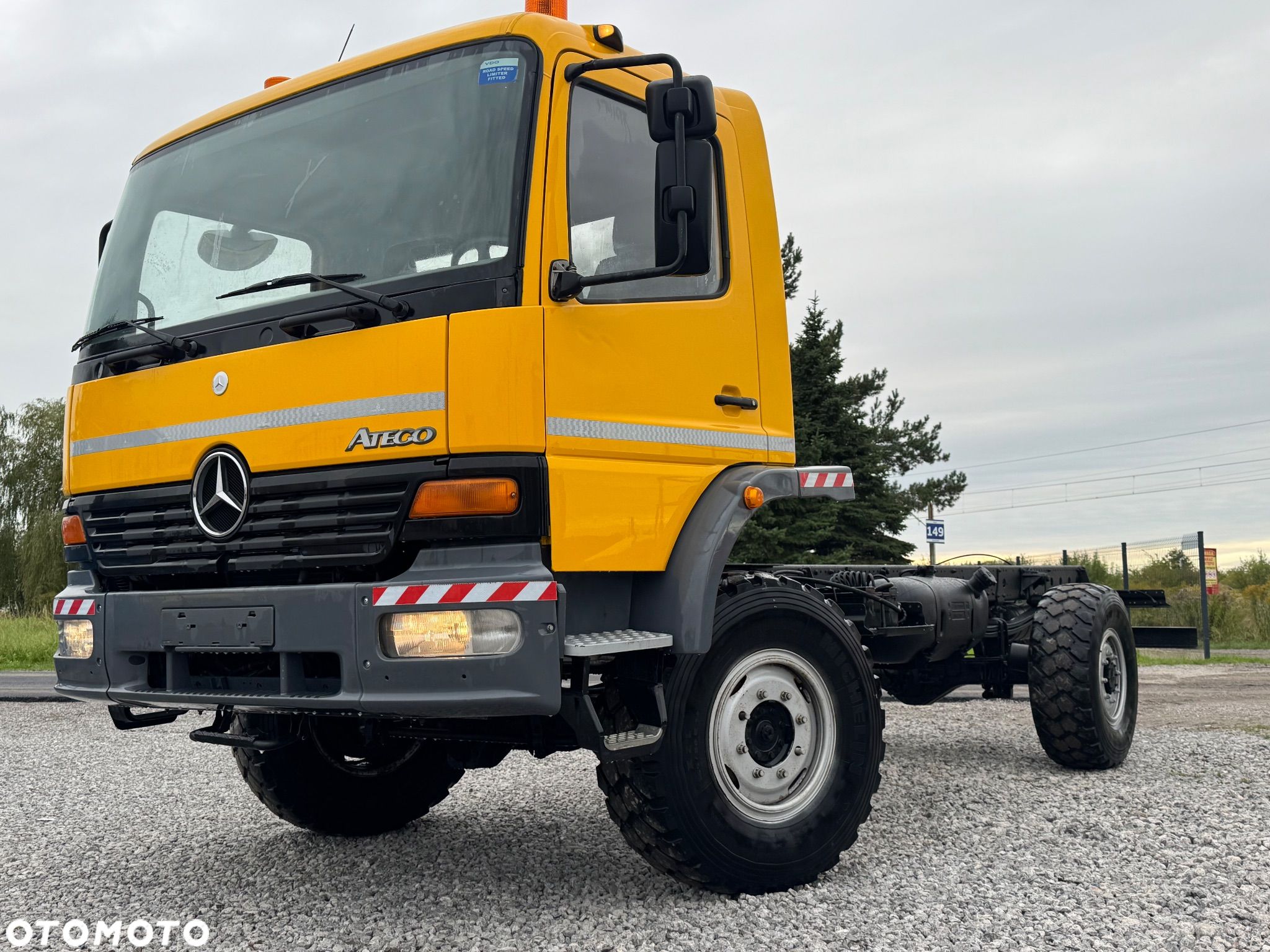 Mercedes-Benz Atego 918 4x4 blokady biegi terenowe - 1